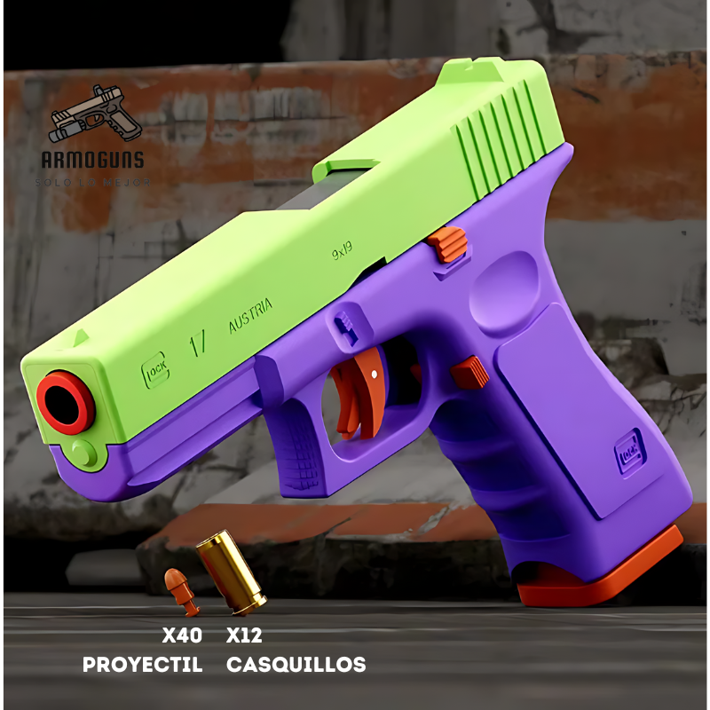 PISTOLA GX17 - VIOLETA